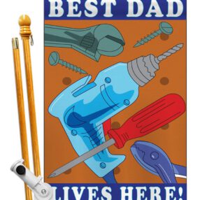 House Flag Fathers Day HS115057