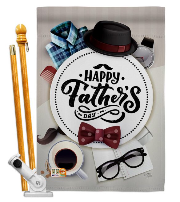 Fancy Dad Day - Father's Day Summer Vertical Impressions Decorative Flags HG115152 Made In USA - Image 5