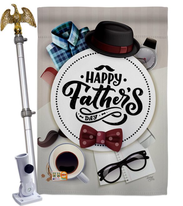 Fancy Dad Day - Father's Day Summer Vertical Impressions Decorative Flags HG115152 Made In USA - Image 9