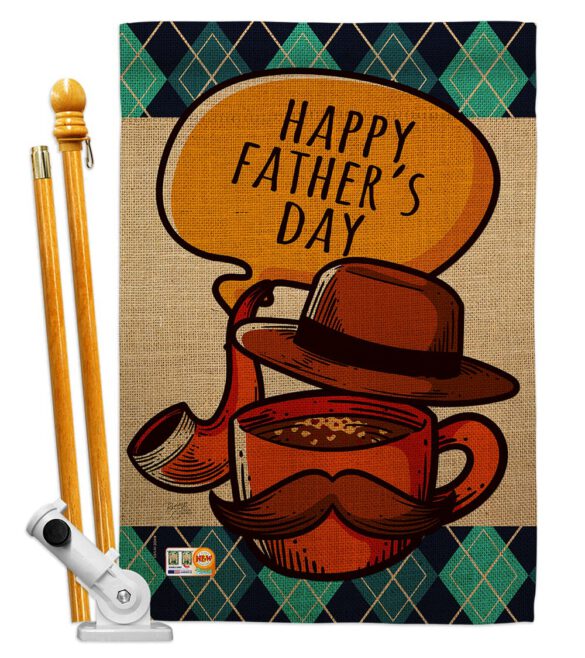Classic Father Day - Father's Day Summer Vertical Impressions Decorative Flags HG115154 Made In USA - Image 5