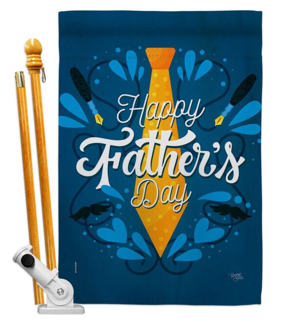 Gift For Dad - Father's Day Summer Vertical Impressions Decorative Flags HG115168 Made In USA - Image 5