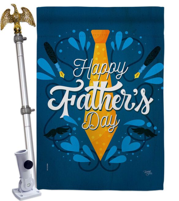 Gift For Dad - Father's Day Summer Vertical Impressions Decorative Flags HG115168 Made In USA - Image 9