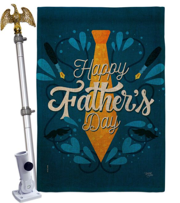 Gift For Dad - Father's Day Summer Vertical Impressions Decorative Flags HG115168 Made In USA - Image 19
