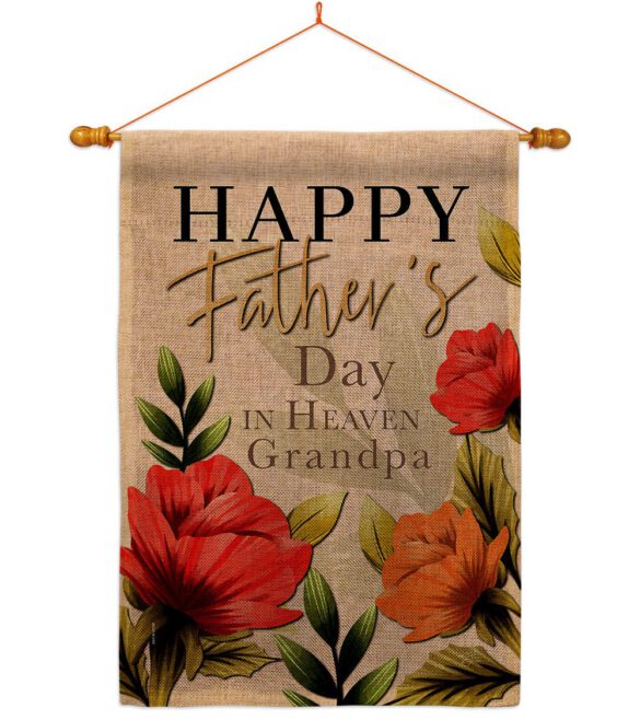 Heavenly Father & Grandpa - Father's Day Summer Vertical Impressions Decorative Flags HG115245 Made In USA - Image 20