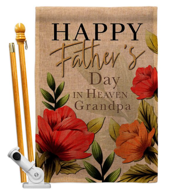 Heavenly Father & Grandpa - Father's Day Summer Vertical Impressions Decorative Flags HG115245 Made In USA - Image 15