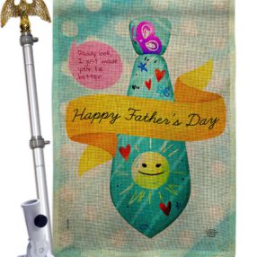 House Flag Fathers Day HS192615 B 02