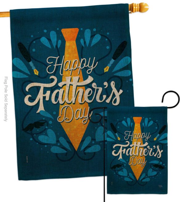 Gift For Dad - Father's Day Summer Vertical Impressions Decorative Flags HG115168 Made In USA - Image 13