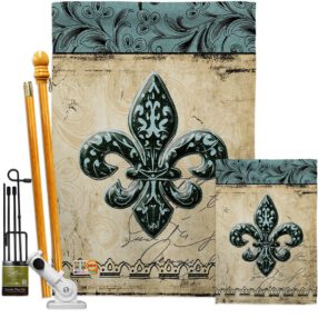 House Flag Fleur De Lys FK118003