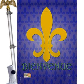 House Flag Fleur De Lys HS118009 02