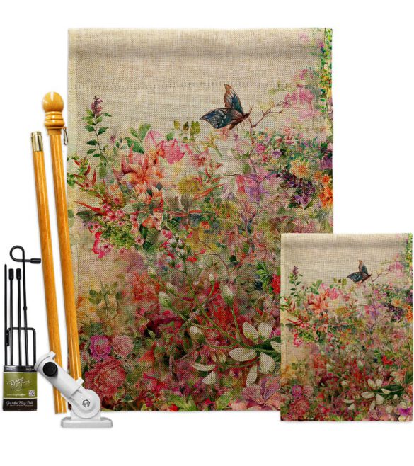 Flower Garden - Floral Spring Vertical Impressions Decorative Flags HG104131 Made In USA - Image 16