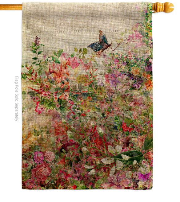 Flower Garden - Floral Spring Vertical Impressions Decorative Flags HG104131 Made In USA - Image 12