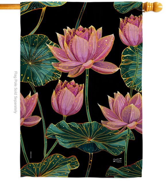 Colorful Losts - Floral Garden Friends Vertical Impressions Decorative Flags HG137627 Made In USA - Image 2