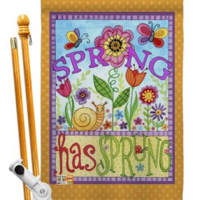 House Flag Floral HS104087