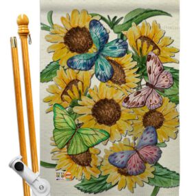House Flag Floral HS104093