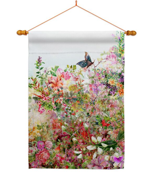 Flower Garden - Floral Spring Vertical Impressions Decorative Flags HG104131 Made In USA - Image 10