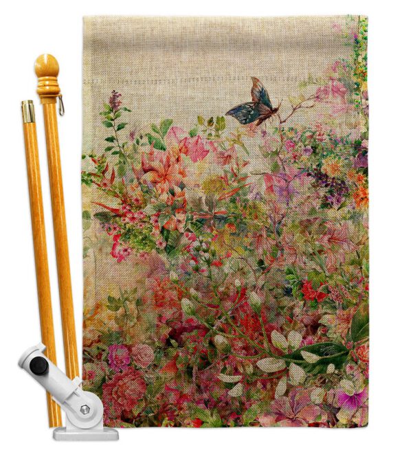 Flower Garden - Floral Spring Vertical Impressions Decorative Flags HG104131 Made In USA - Image 15