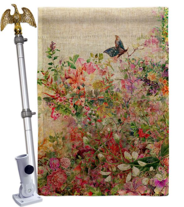 Flower Garden - Floral Spring Vertical Impressions Decorative Flags HG104131 Made In USA - Image 19