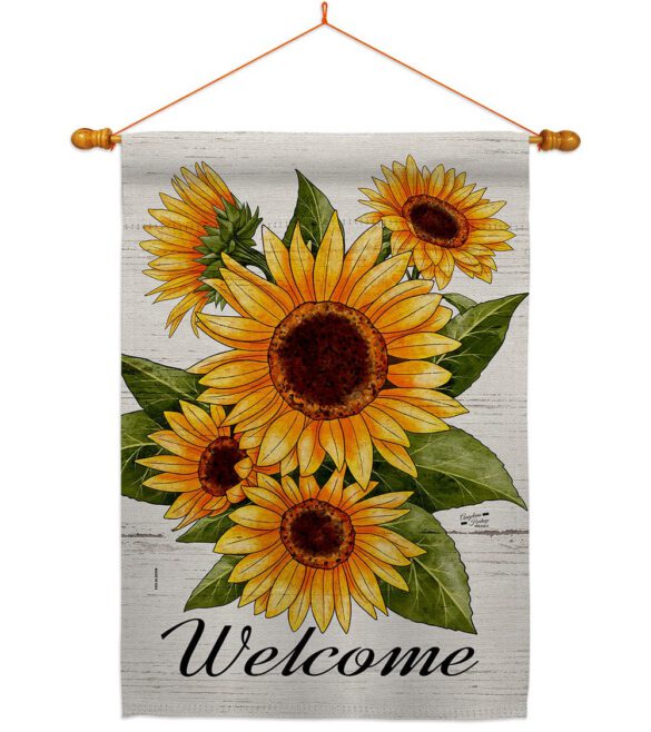 Happiness Sunflowers - Floral Spring Vertical Impressions Decorative Flags HG137597 Made In USA - Image 12