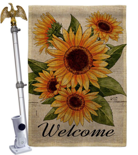 Happiness Sunflowers - Floral Spring Vertical Impressions Decorative Flags HG137597 Made In USA - Image 23