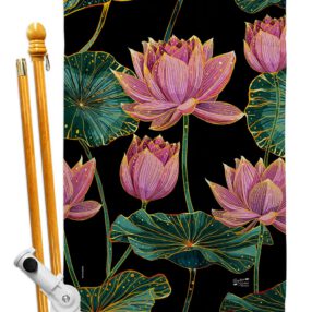 House Flag Floral HS137627