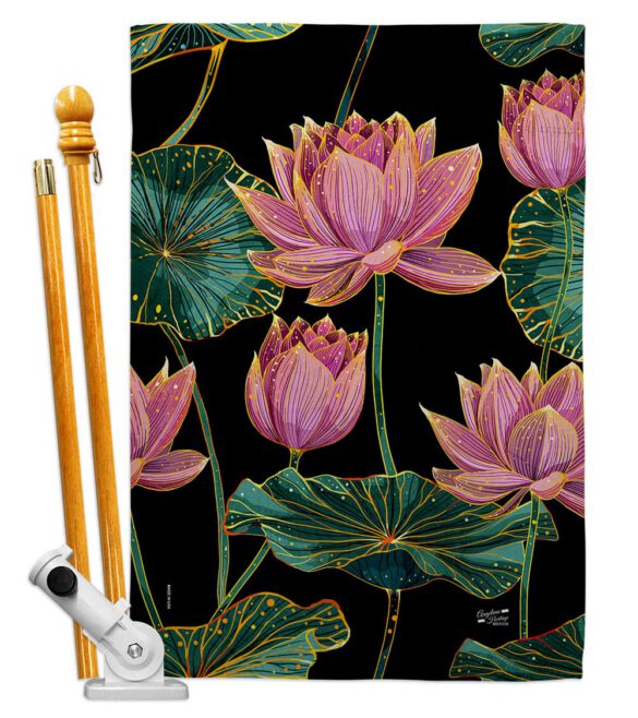 Colorful Losts - Floral Garden Friends Vertical Impressions Decorative Flags HG137627 Made In USA - Image 5
