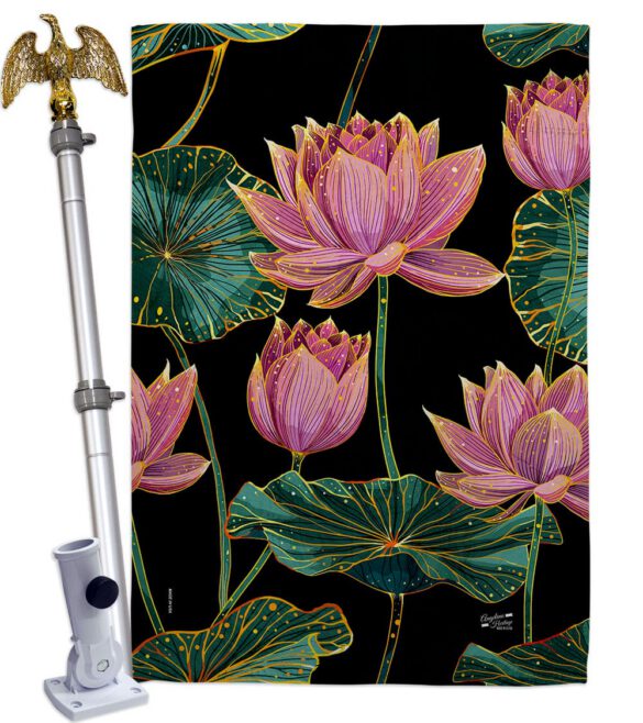 Colorful Losts - Floral Garden Friends Vertical Impressions Decorative Flags HG137627 Made In USA - Image 11