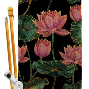 House Flag Floral HS137627 B