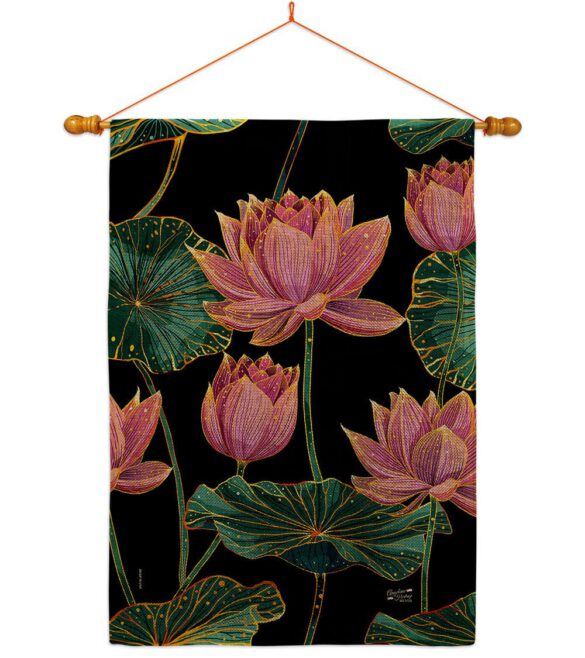Colorful Losts - Floral Garden Friends Vertical Impressions Decorative Flags HG137627 Made In USA - Image 24
