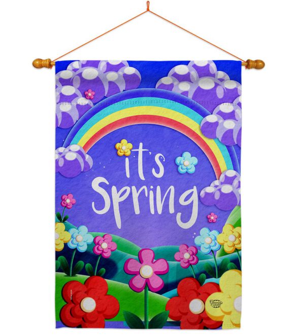 Colorful Spring - Floral Spring Vertical Impressions Decorative Flags HG192499 Made In USA - Image 10