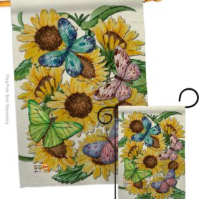House Flag Floral S104093