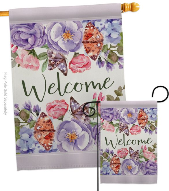 Colorful Bouquet - Floral Spring Vertical Impressions Decorative Flags HG104104 Made In USA - Image 3
