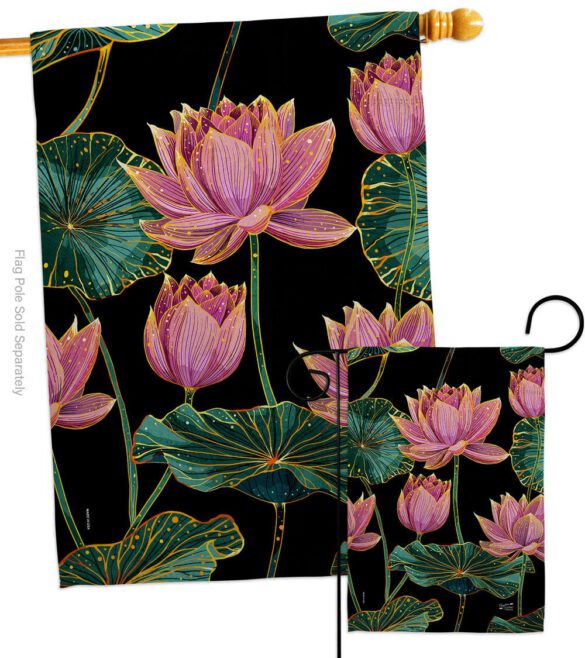 Colorful Losts - Floral Garden Friends Vertical Impressions Decorative Flags HG137627 Made In USA - Image 3