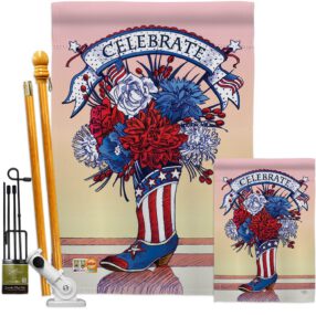 House Flag Fourth of July FK111007