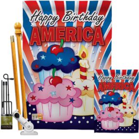 House Flag Fourth of July FK111052