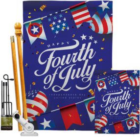 House Flag Fourth of July FK111098