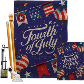 House Flag Fourth of July FK111098 B