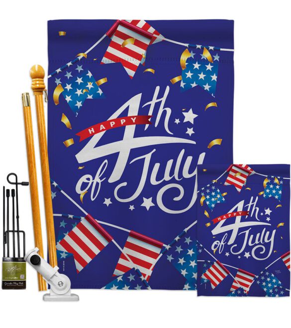 4th Of July Flags - Fourth of July Americana Vertical Impressions Decorative Flags HG111100 Made In USA - Image 7