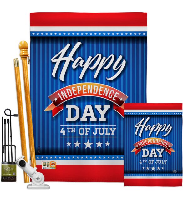 4th of July Day - Fourth of July Americana Vertical Impressions Decorative Flags HG192215 Made In USA - Image 7