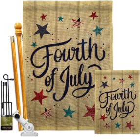 House Flag Fourth of July FK192626 B