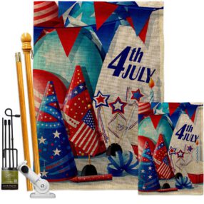 House Flag Fourth of July FK192637 B
