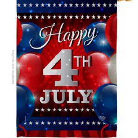 House Flag Fourth of July H192398