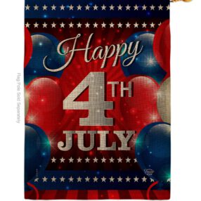 House Flag Fourth of July H192398 B