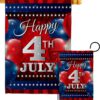 House Flag Fourth of July HG192398