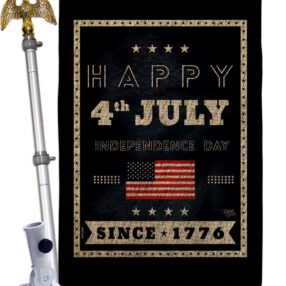 House Flag Fourth of July HS111095 B 02