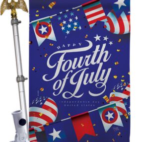 House Flag Fourth of July HS111098 02
