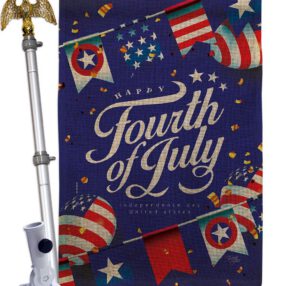 House Flag Fourth of July HS111098 B 02