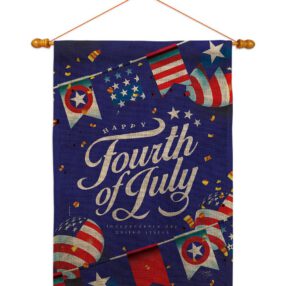 House Flag Fourth of July HS111098 B 03