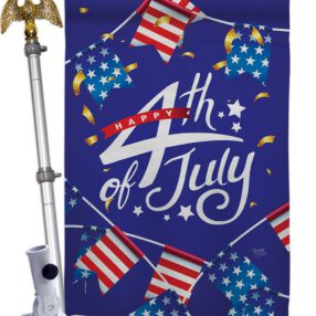 House Flag Fourth of July HS111100 02