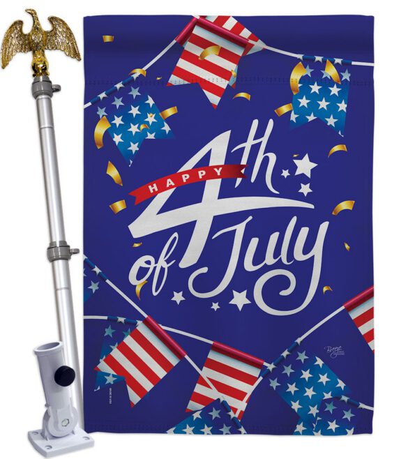 4th Of July Flags - Fourth of July Americana Vertical Impressions Decorative Flags HG111100 Made In USA - Image 10
