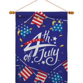 House Flag Fourth of July HS111100 03